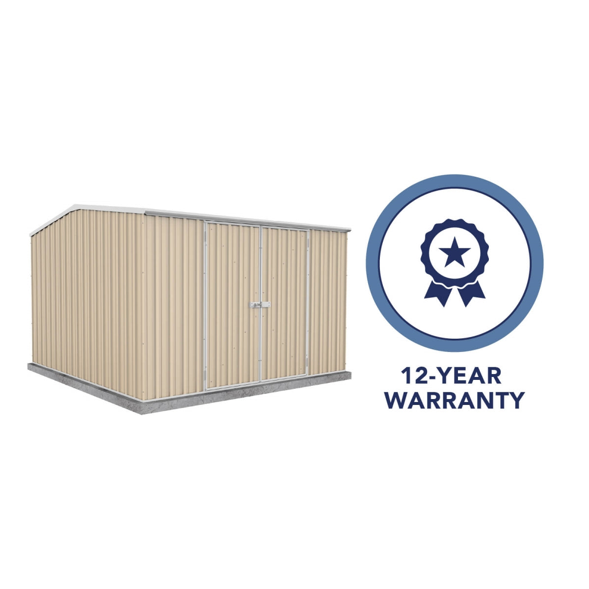 Absco | Premier Steel Storage Shed