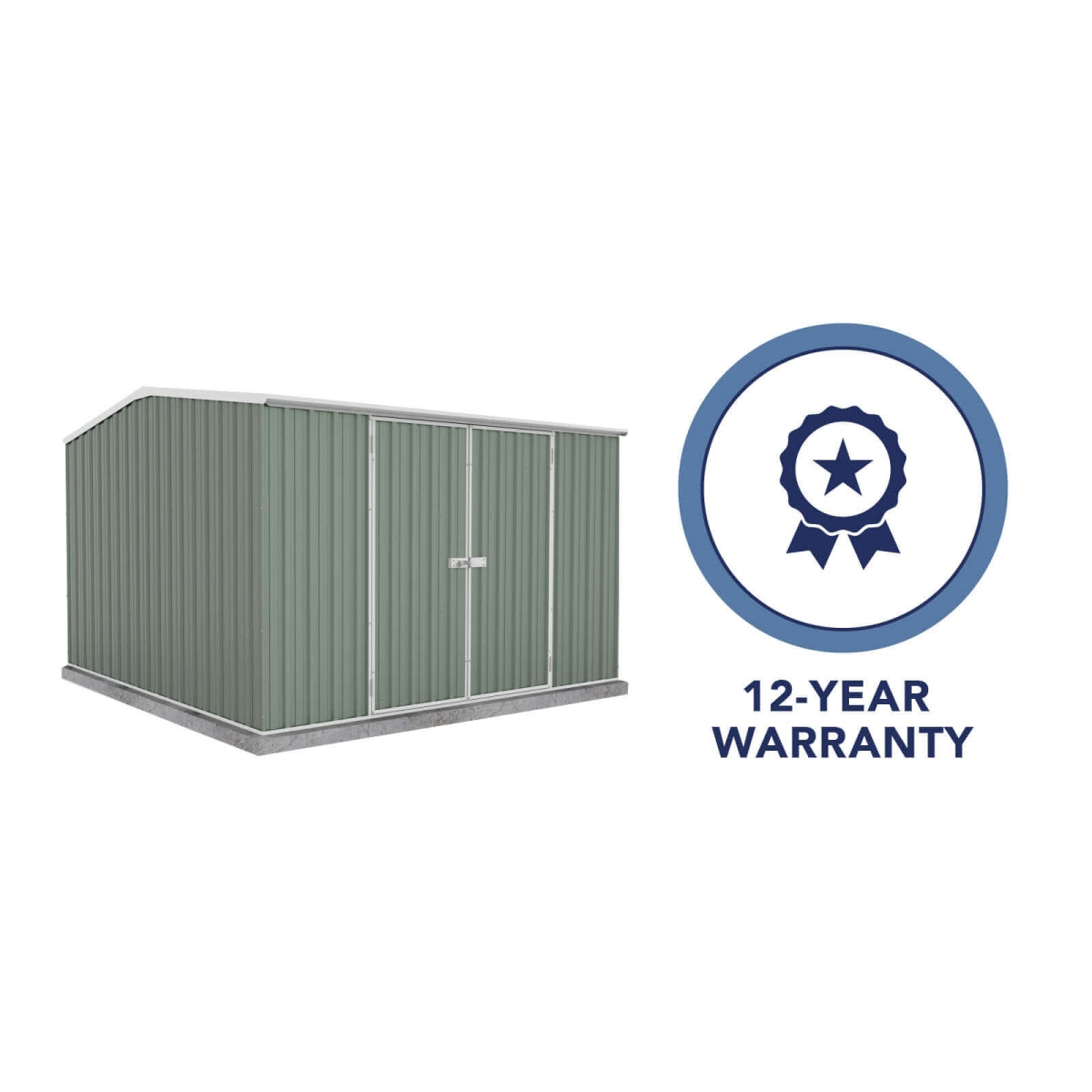 Absco | Premier Steel Storage Shed