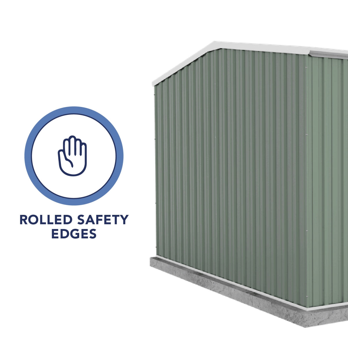 Absco | Premier Steel Storage Shed