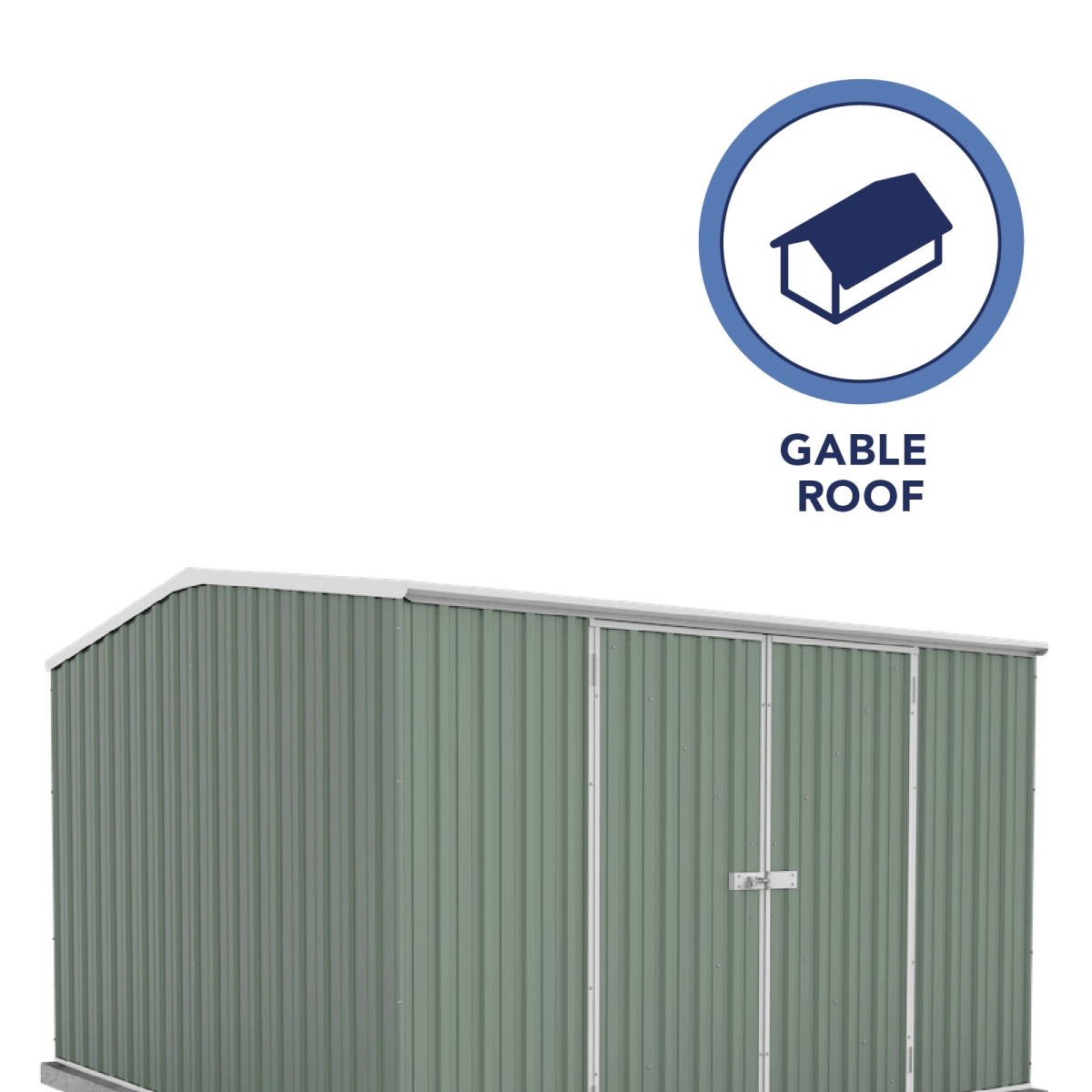 Absco | Premier Steel Storage Shed