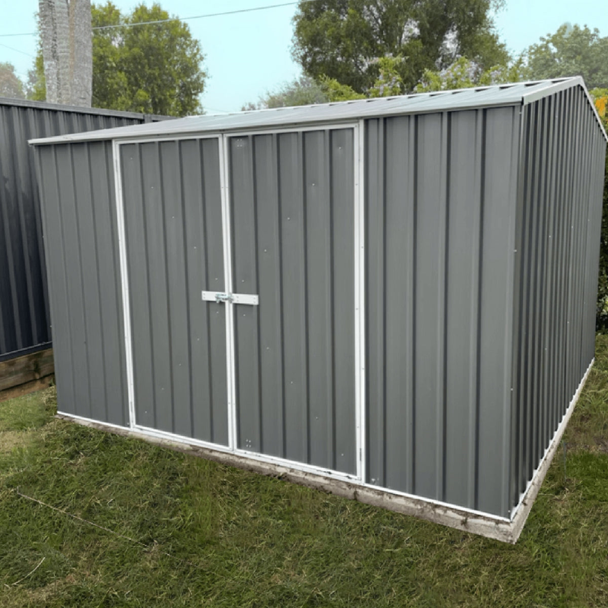 Absco | Premier Steel Storage Shed
