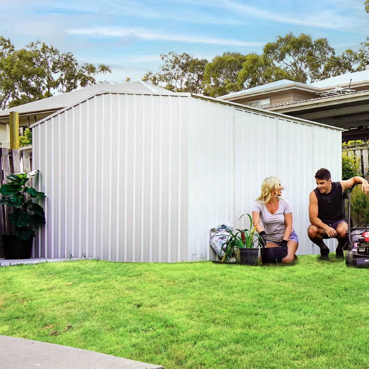 Absco | Premier Steel Storage Shed