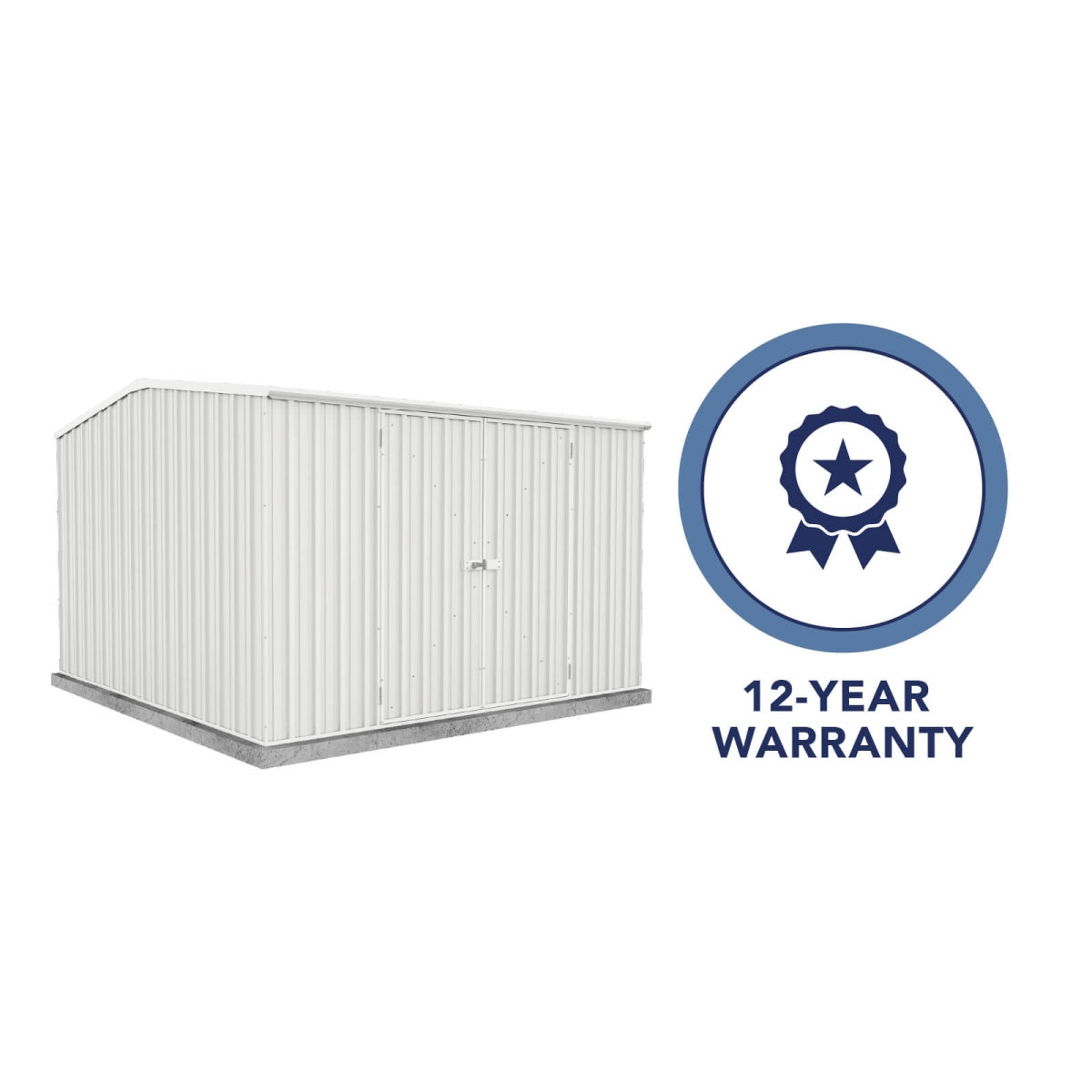 Absco | Premier Steel Storage Shed
