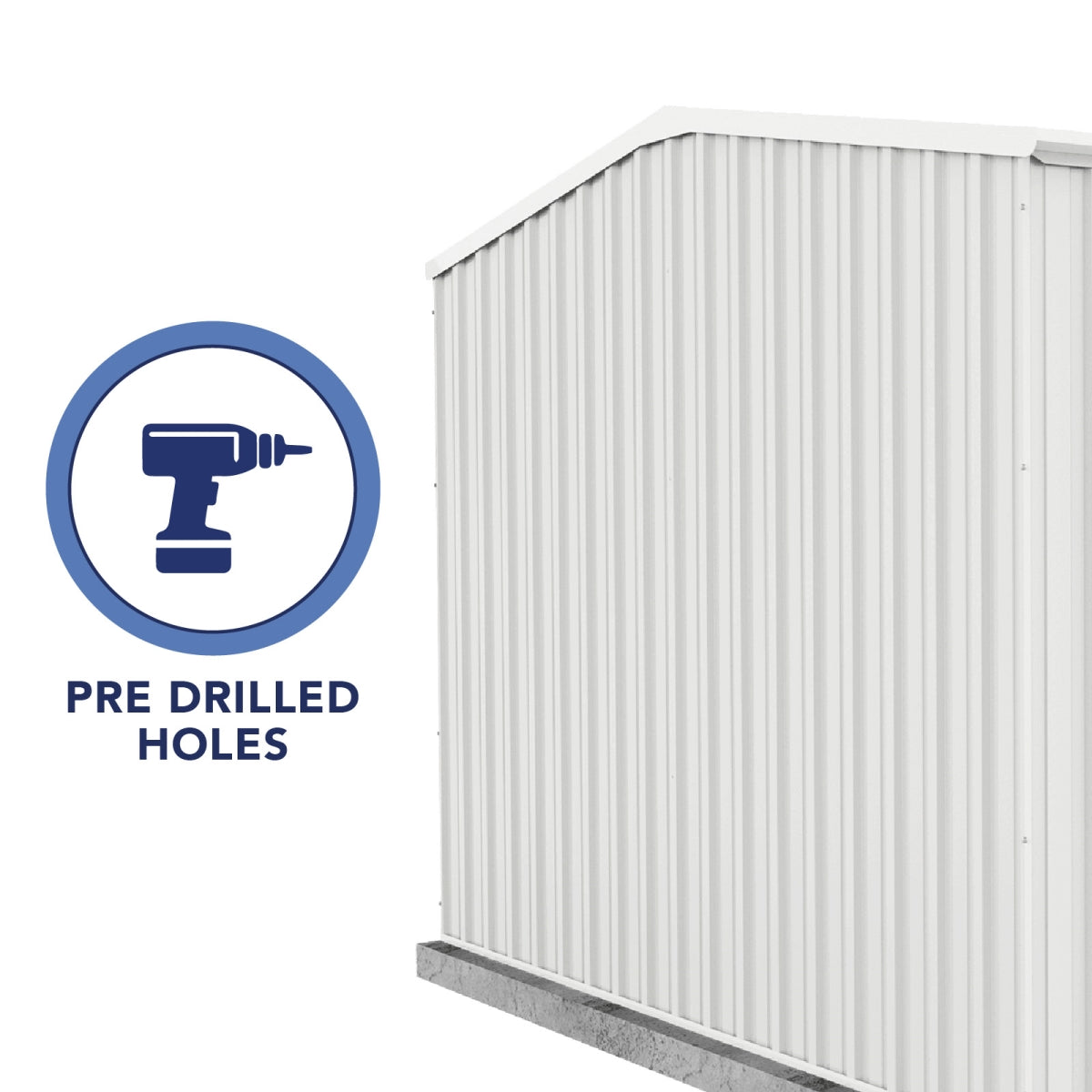 Absco | Premier Steel Storage Shed