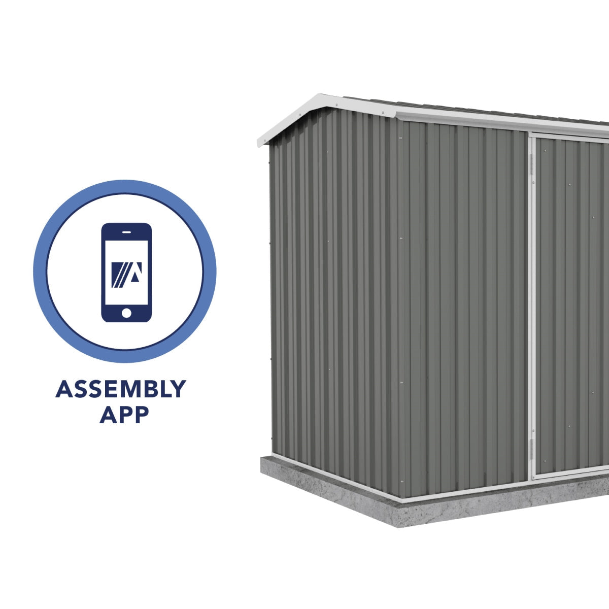 ABSCO 10X5 STORAGE SHED