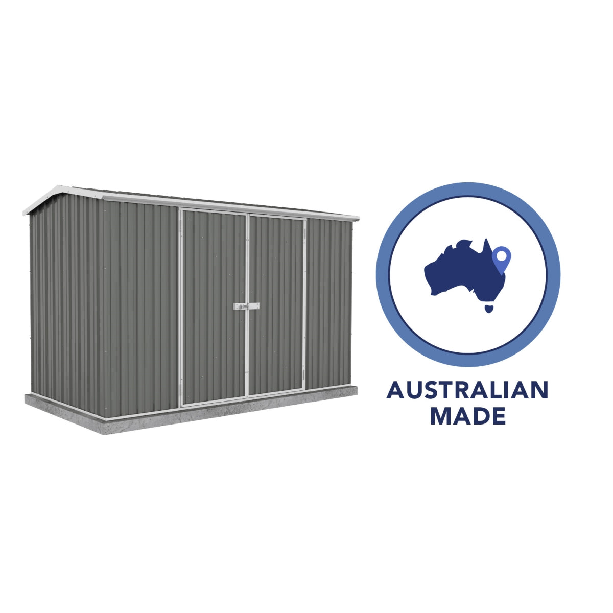 ABSCO 10X5 STORAGE SHED