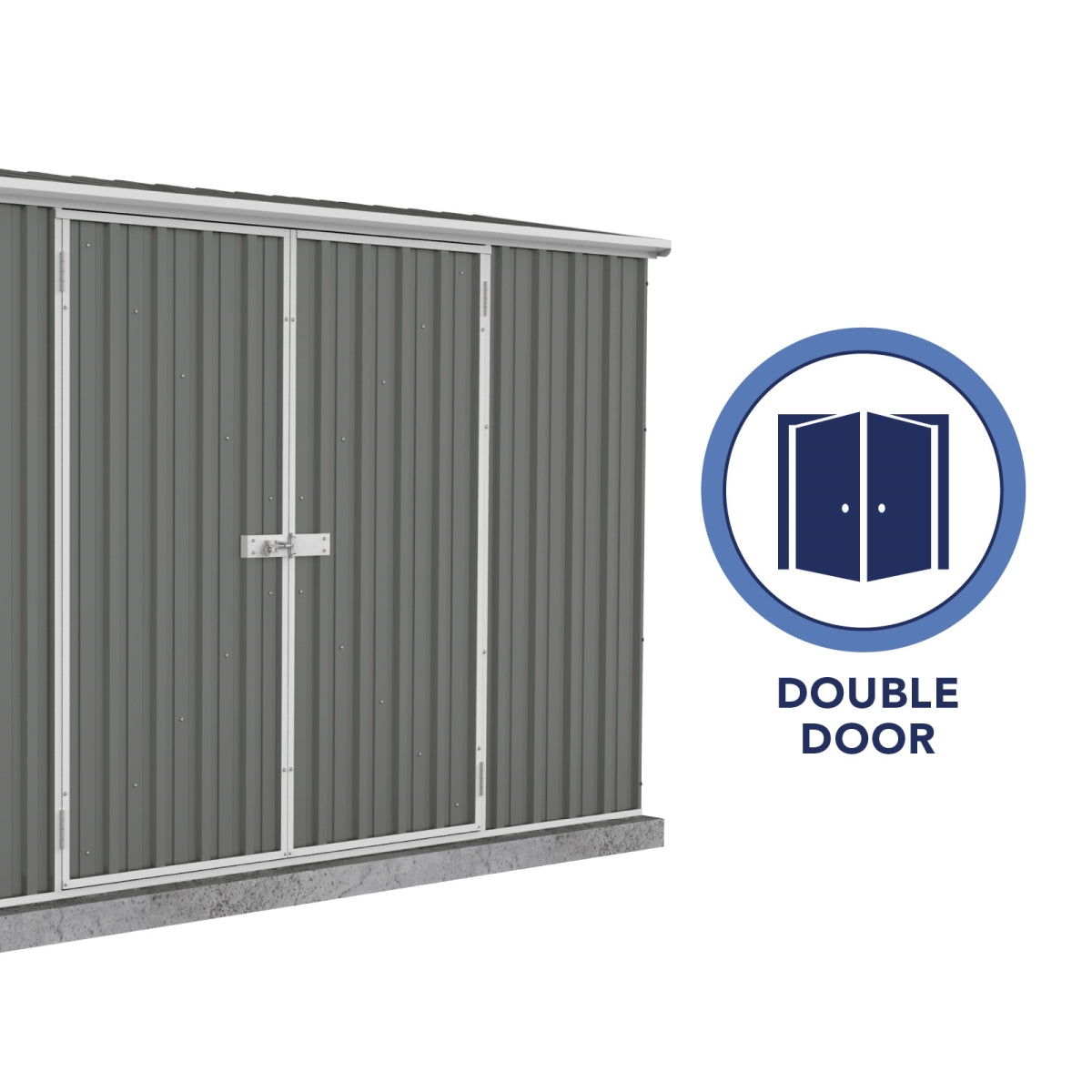 ABSCO 10X5 STORAGE SHED