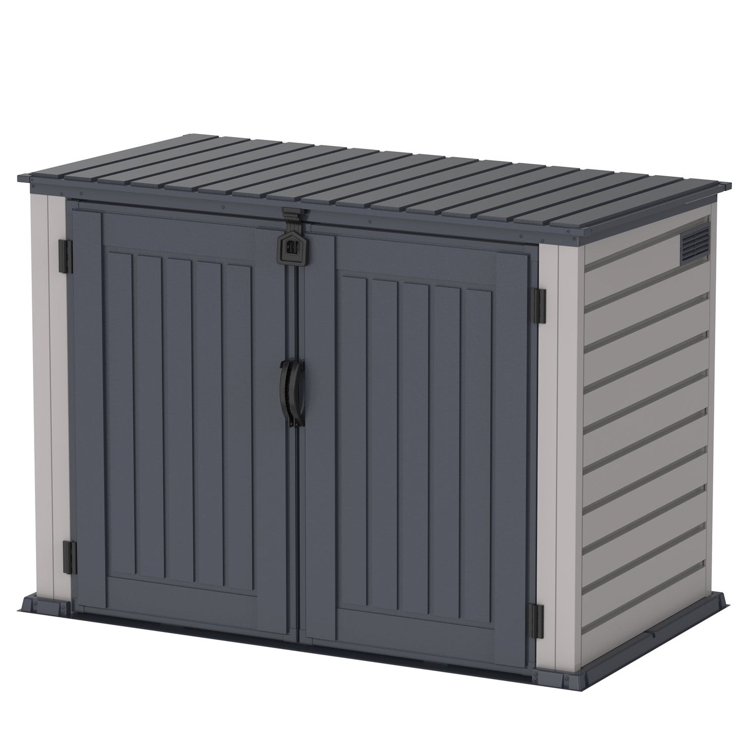 DuraMax | 6.3x3.5 ft Plastic MultiStore Outdoor Horizontal Storage Shed - 2100L