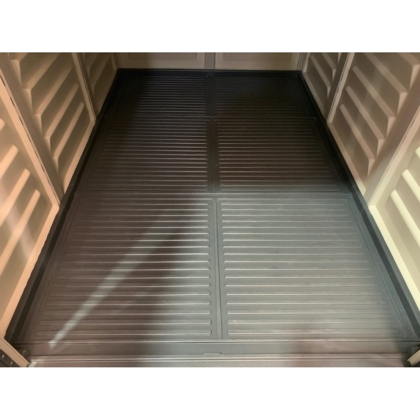 DuraMax | YardMate Plus Vinyl Storage Shed with Floor - 5x5x6 ft