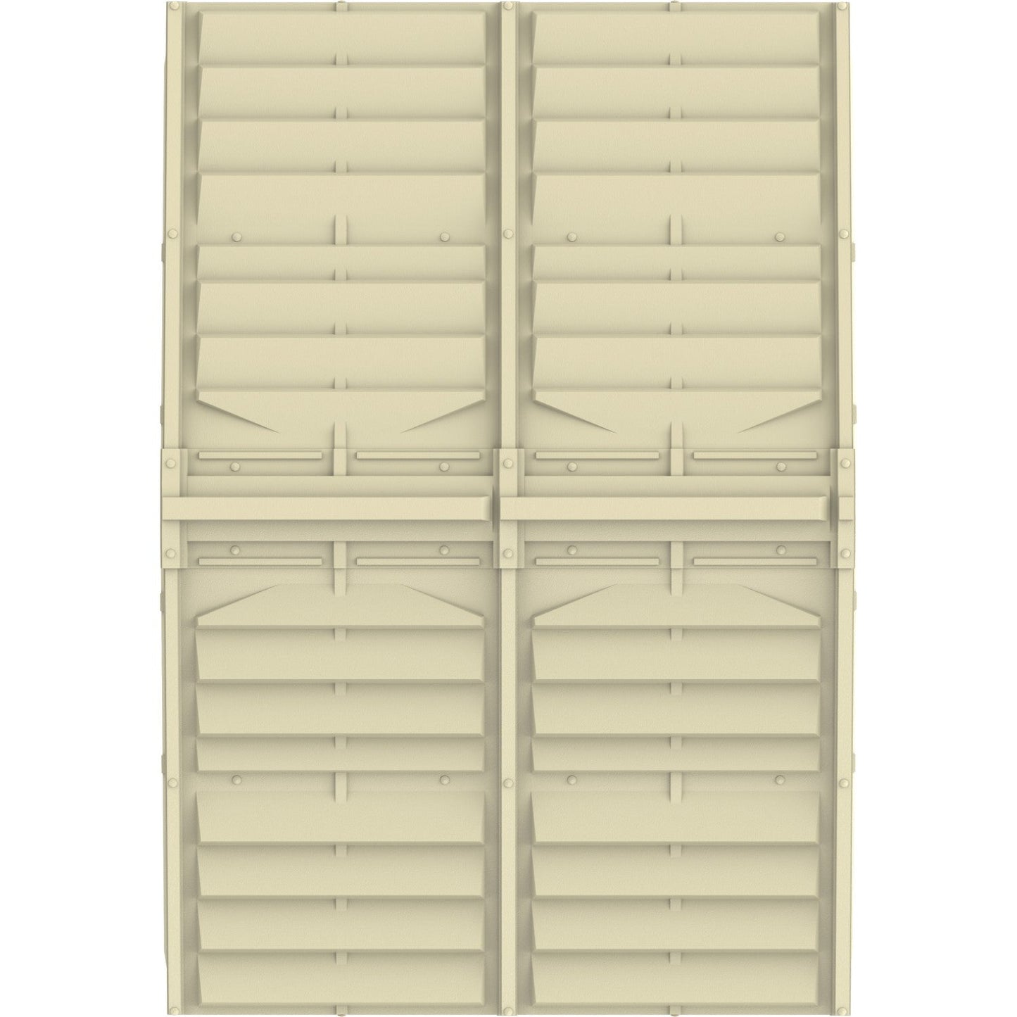 DuraMax | DuraMate Vinyl Storage Shed with Foundation - 8x8x6 Ft