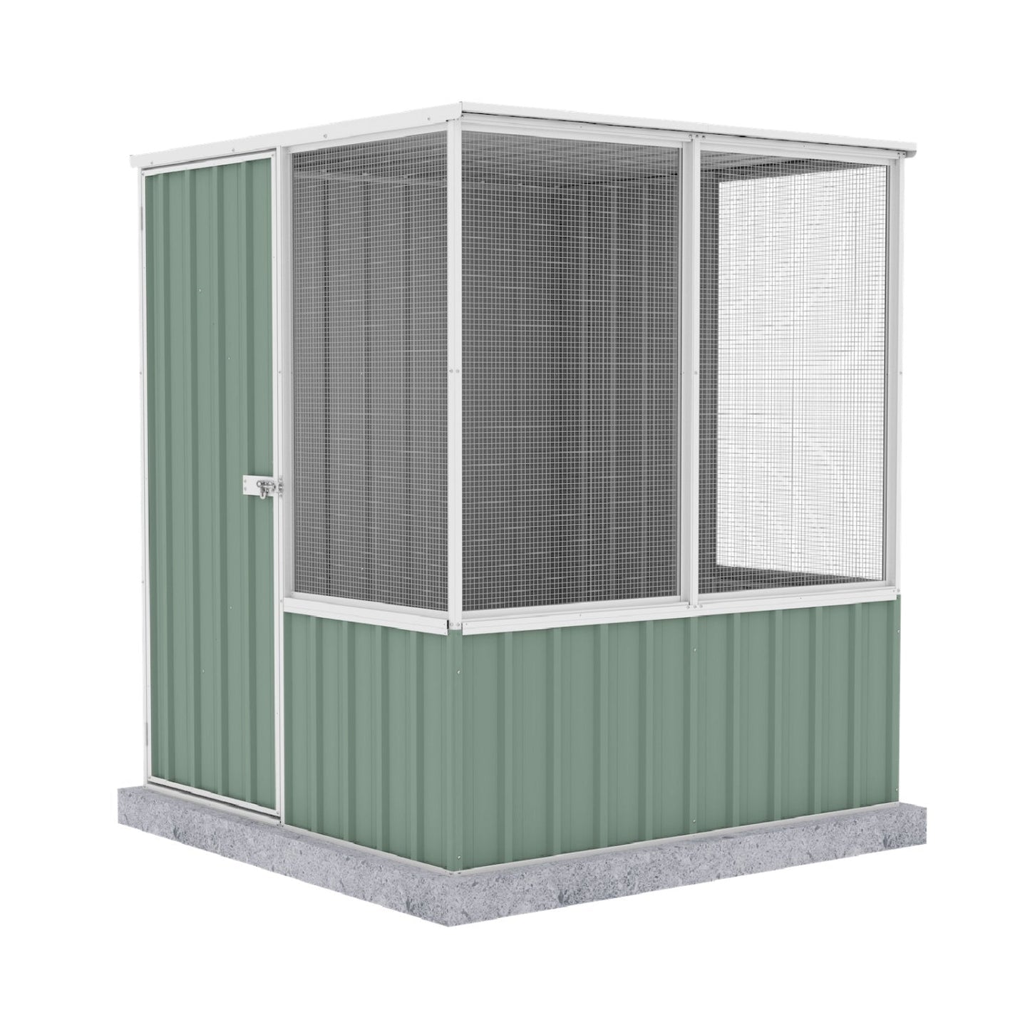 Absco | 5' Wide Chicken Coop - Pale Eucalypt