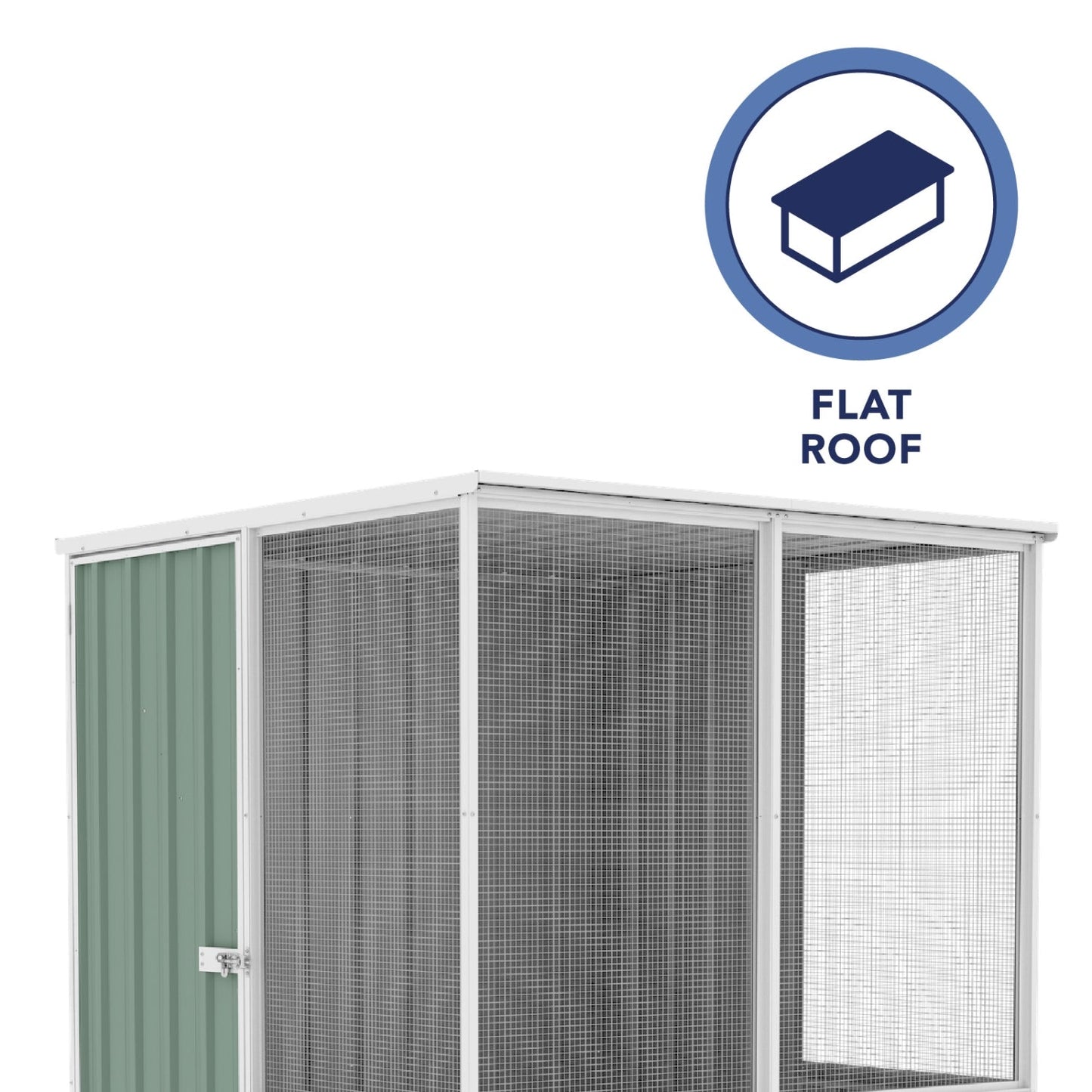 Absco | 5' Wide Chicken Coop - Pale Eucalypt