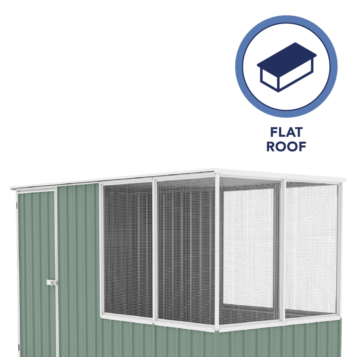 Absco | 5' Wide Chicken Coop - Pale Eucalypt
