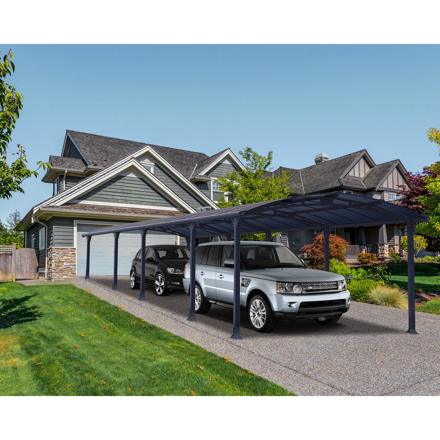 Canopia | Arcadia 5000 Carport - 8 ft Tall