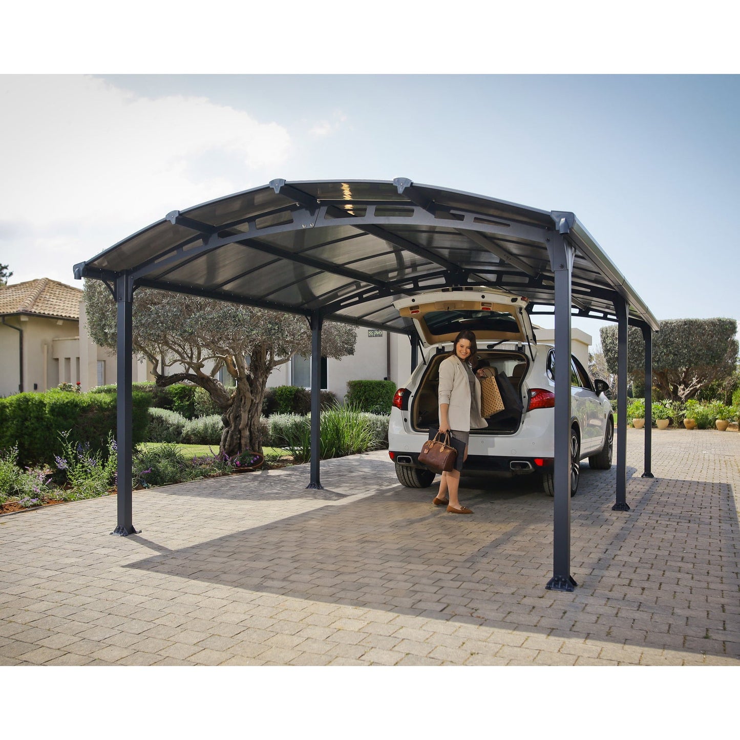 Canopia | Arcadia 5000 Carport - 8 ft Tall