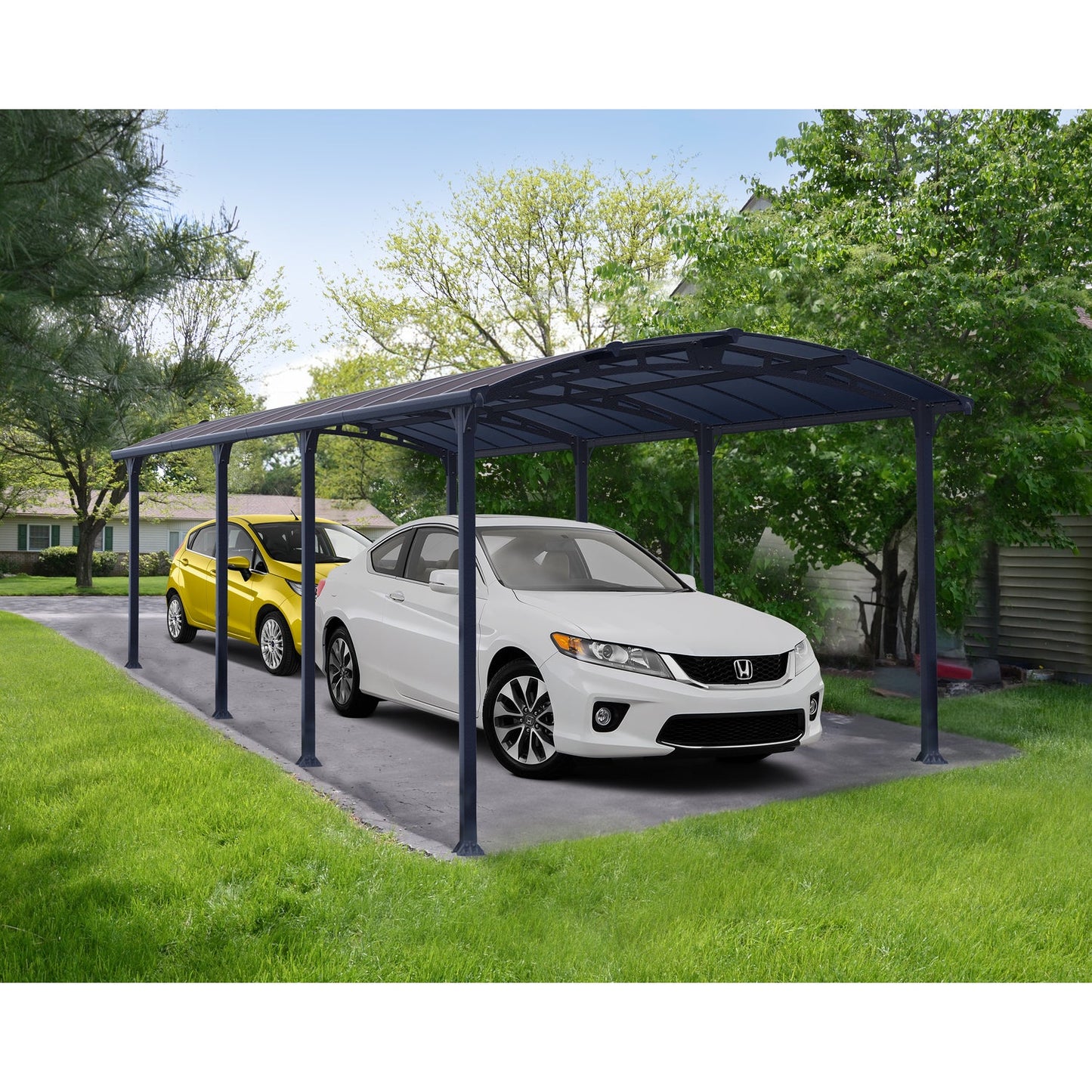 Canopia | Arcadia 5000 Carport - 8 ft Tall