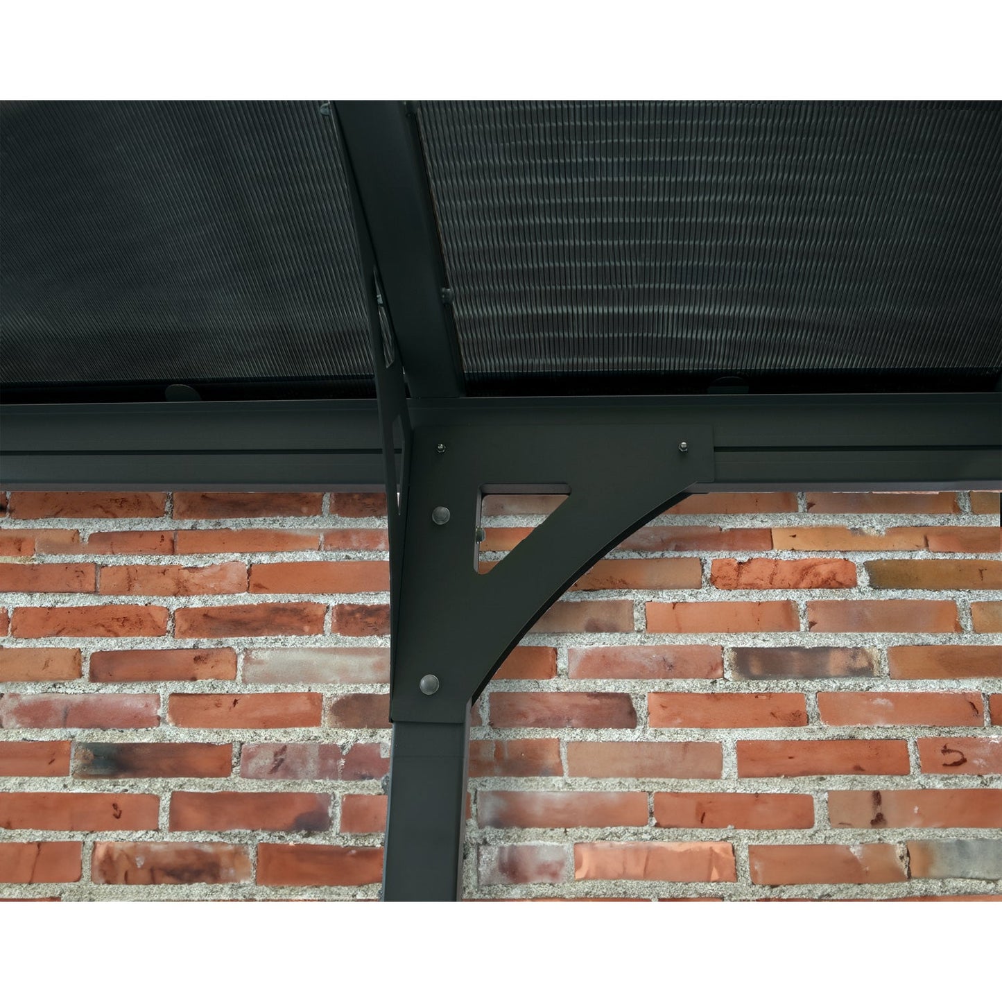 Canopia | 10x16 ft Vitoria 5000 Polycarbonate Carport - Gray/Gray