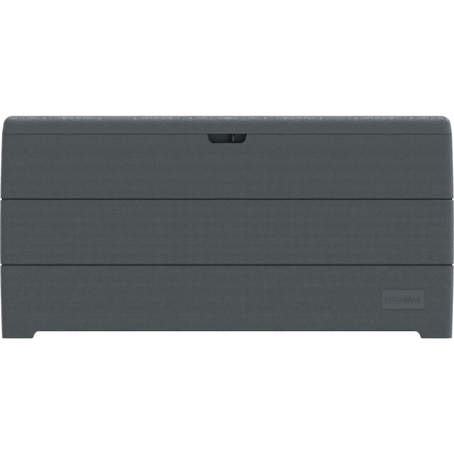 Duramax Deck Boxes DuraMax | Deck Box Cedar Grain 110 Gallon Gray 86603