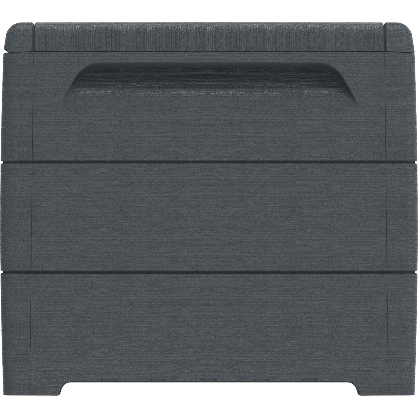 Duramax Deck Boxes DuraMax | Deck Box Cedar Grain 110 Gallon Gray 86603