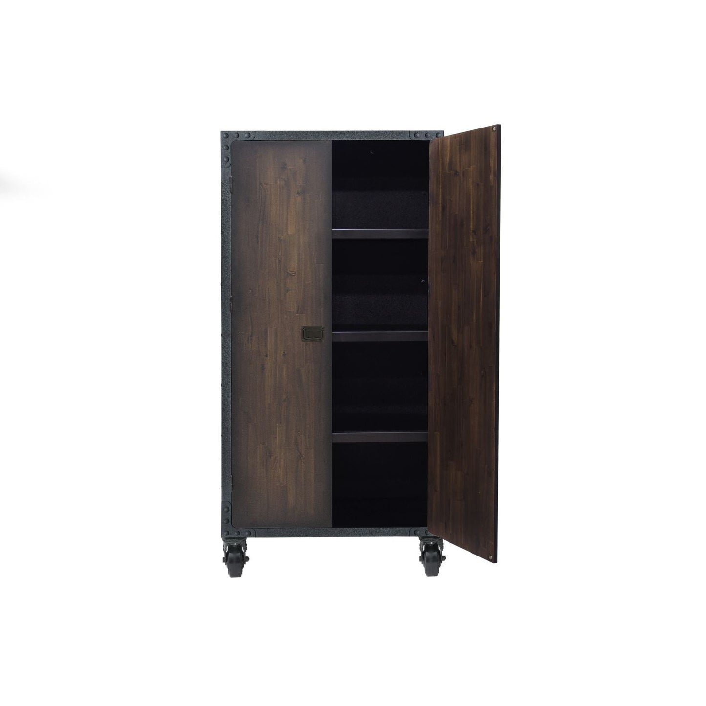Duramax Furnitures DuraMax | 36 In. W x 72 In. H Industrial Free Standing Cabinet With Wheels 68010