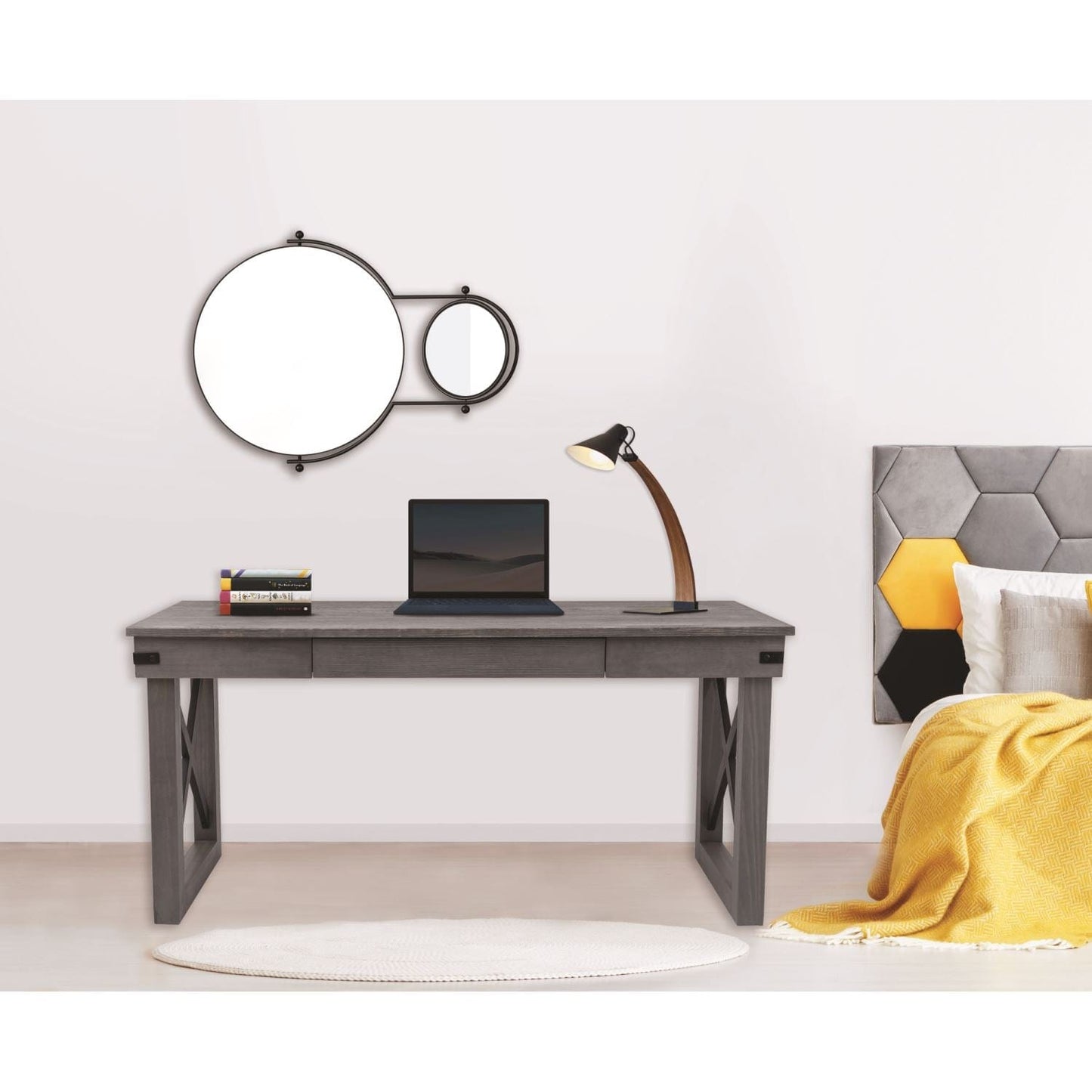 Duramax Furnitures DuraMax | Felix 62" Wood Desk With Drawer 68041