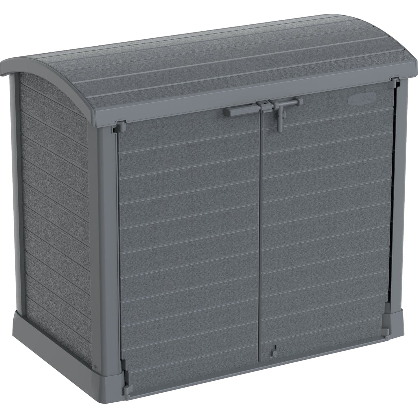 DuraMax | 4.5x2.8 ft Heavy Plastic StoreAway Multipurpose Horizontal Shed with Arc Lid - 1200L