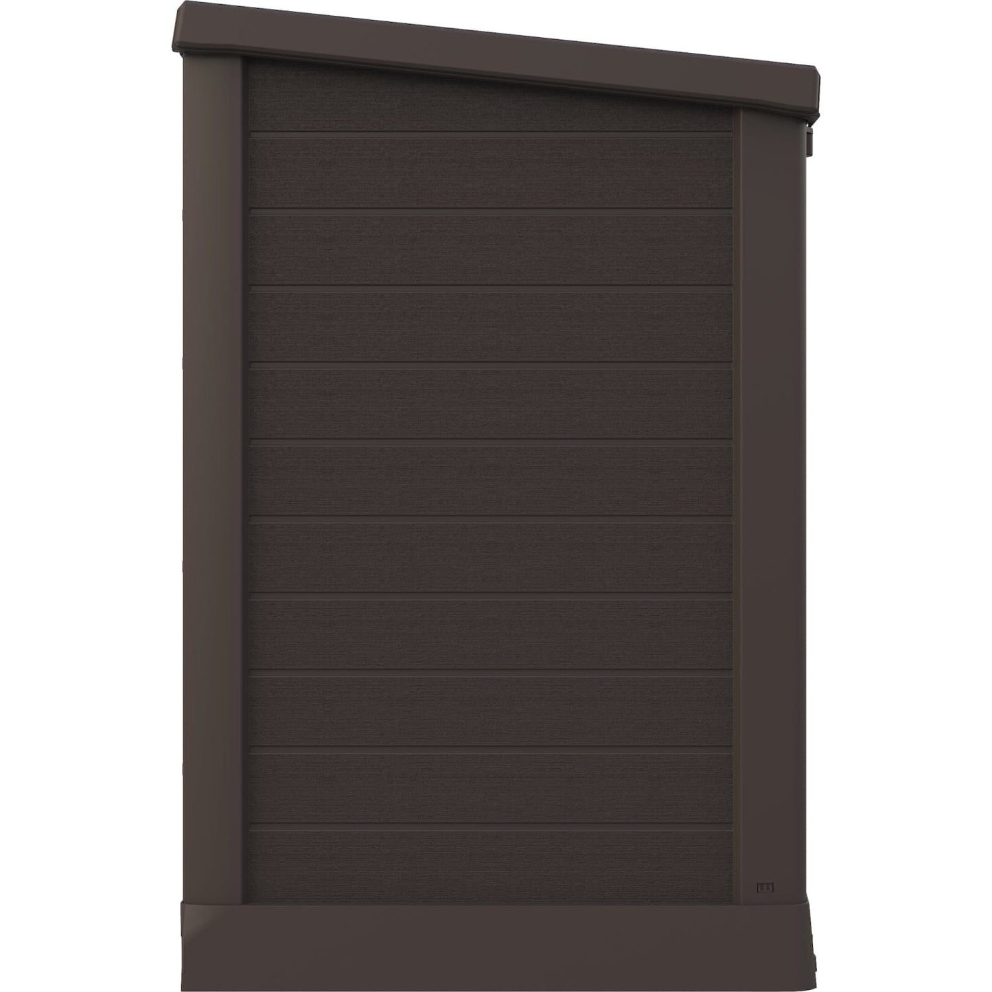 Duramax shed cabinet DuraMax | Heavy Plastic StoreAway Multipurpose Horizontal Shed with Flat Lid - 1200L - Brown 86631