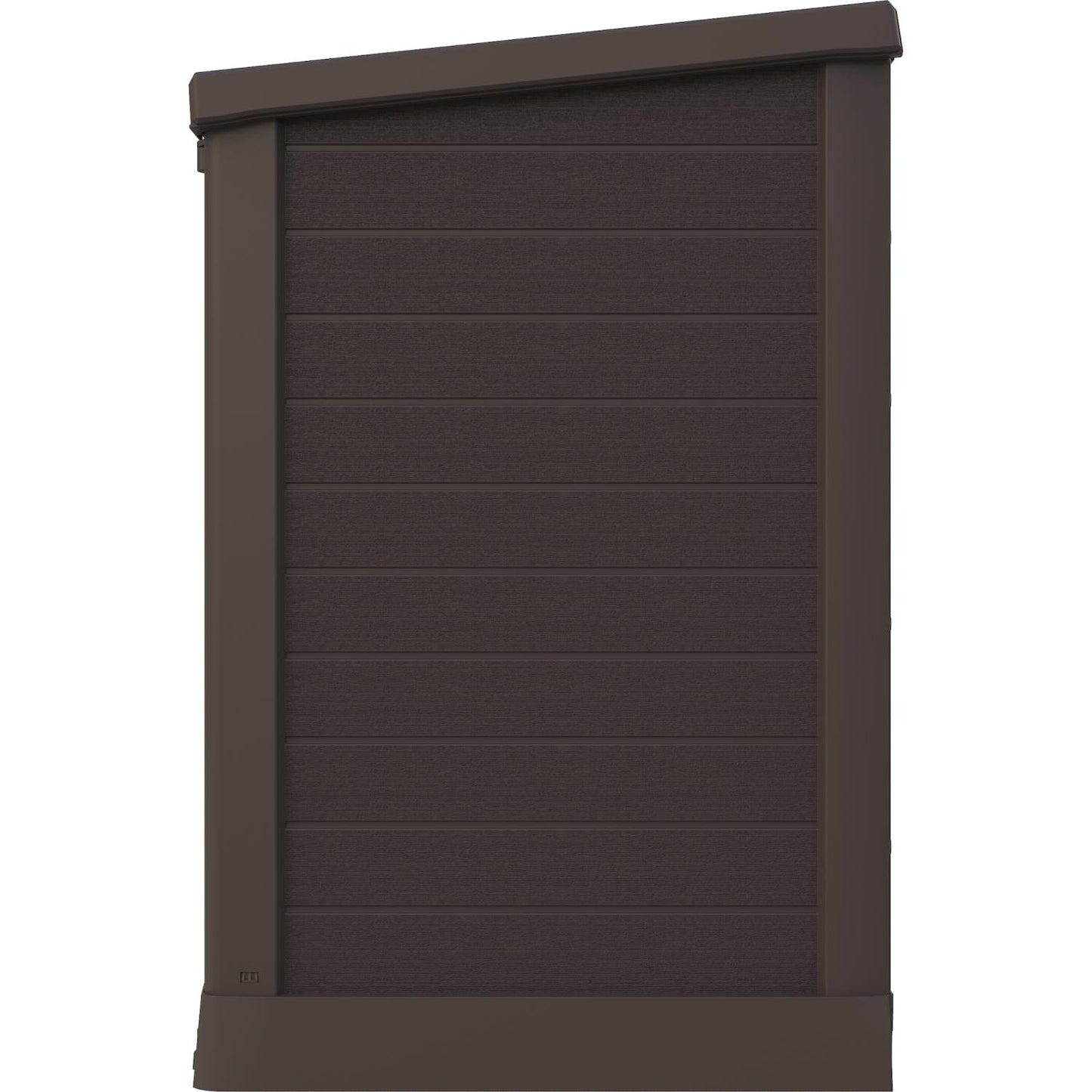 Duramax shed cabinet DuraMax | Heavy Plastic StoreAway Multipurpose Horizontal Shed with Flat Lid - 1200L - Brown 86631