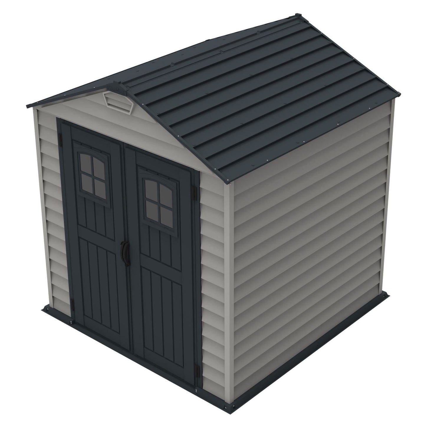 Duramax Vinyl Storage Shed Kit with Floor DuraMax | Vinyl Storage Shed StoreMax 7' x 7' x 6' with Molded Floor | Eastern States 30325_NJ