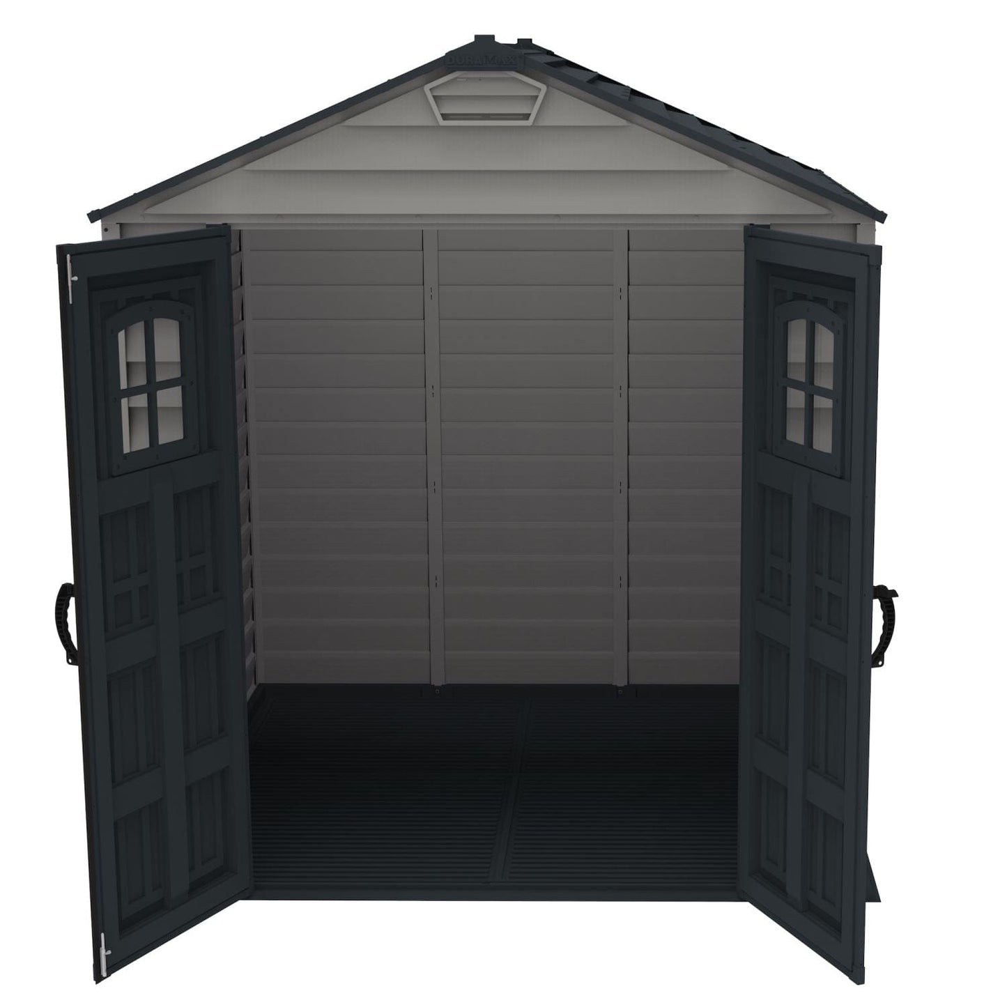 Duramax Vinyl Storage Shed Kit with Floor DuraMax | Vinyl Storage Shed StoreMax 7' x 7' x 6' with Molded Floor | Eastern States 30325_NJ