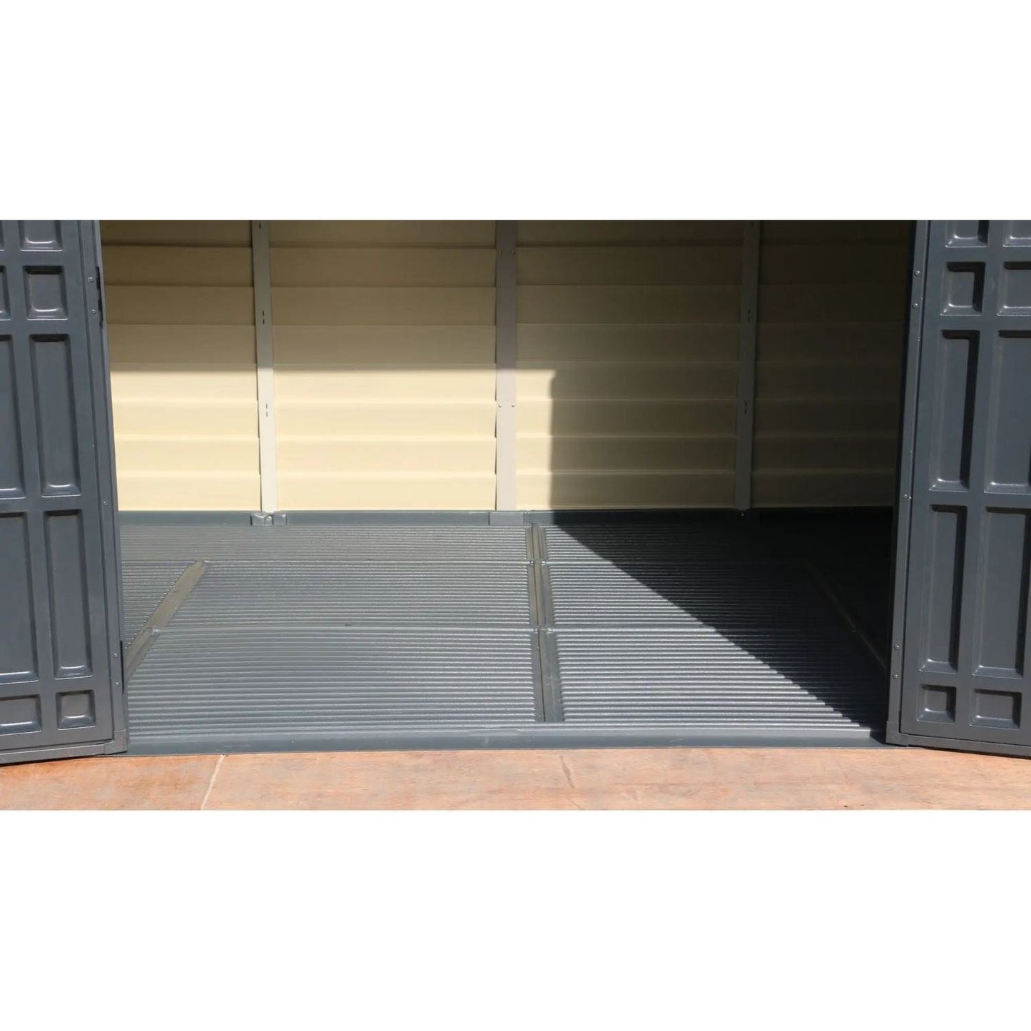 Duramax Vinyl Storage Shed Kit with Floor DuraMax | Vinyl Storage Shed StoreMax Plus With Molded Floor 10X8X6 | Eastern States 30225_NJ
