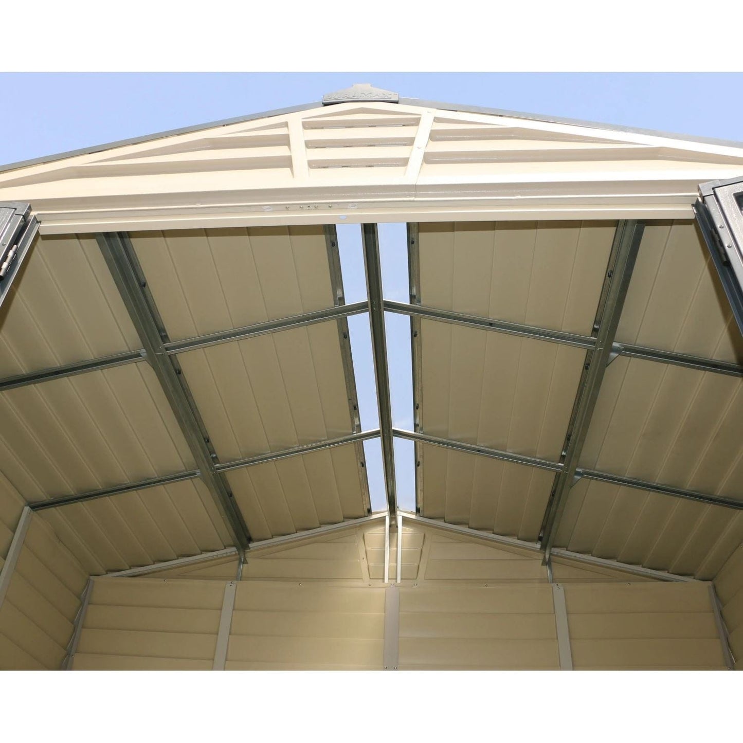Duramax Vinyl Storage Shed Kit with Floor DuraMax | Vinyl Storage Shed StoreMax Plus With Molded Floor 10X8X6 | Eastern States 30225_NJ