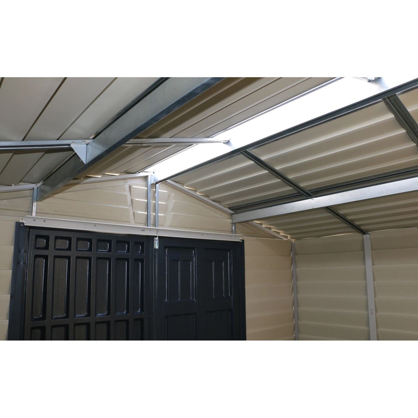 Duramax Vinyl Storage Shed Kit with Floor DuraMax | Vinyl Storage Shed StoreMax Plus With Molded Floor 10X8X6 | Eastern States 30225_NJ