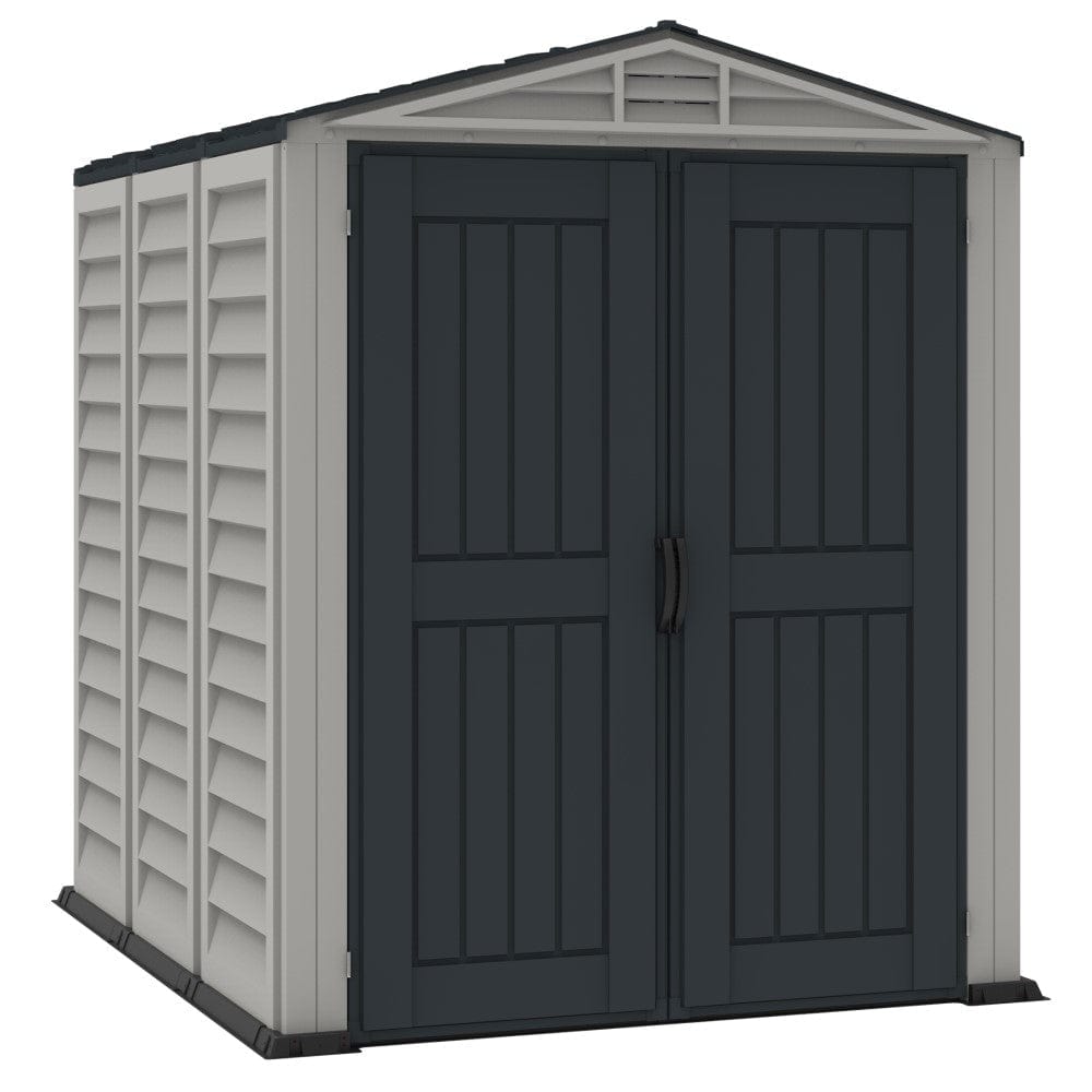 Duramax Vinyl Storage Shed Kit with Floor DuraMax | Vinyl Storage Shed YardMate Plus 5' x 8' x 6' with Floor | Eastern States 35825_NJ
