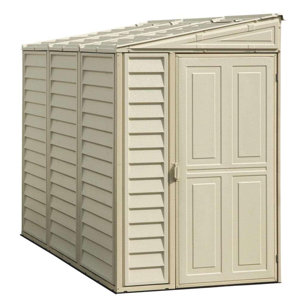 Duramax Vinyl Storage Shed Kit with Foundation DuraMax | SideMate Vinyl Storage Shed 4' x 8' with Foundation | Eastern States 06625_NJ