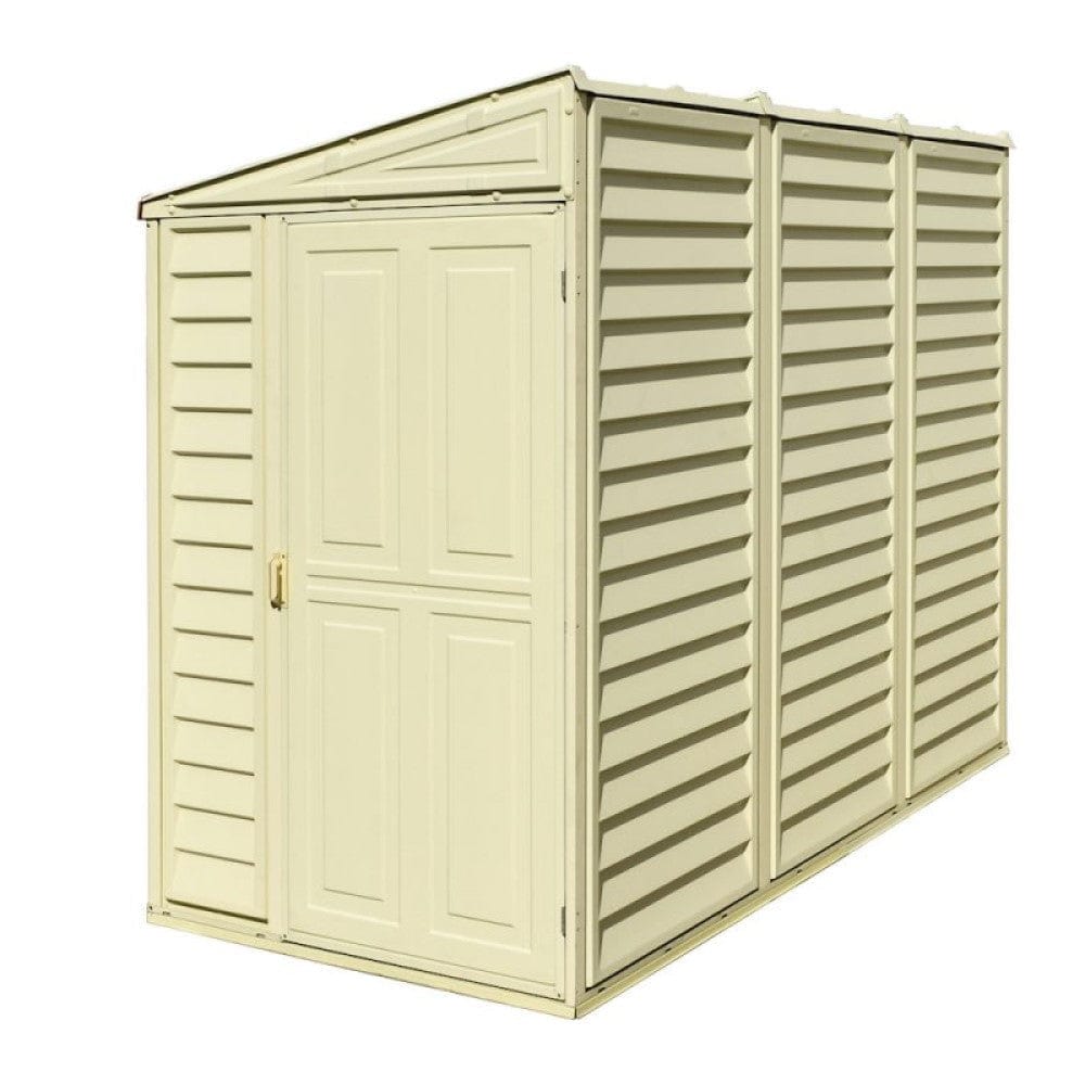 Duramax Vinyl Storage Shed Kit with Foundation DuraMax | SideMate Vinyl Storage Shed 4' x 8' with Foundation | Eastern States 06625_NJ