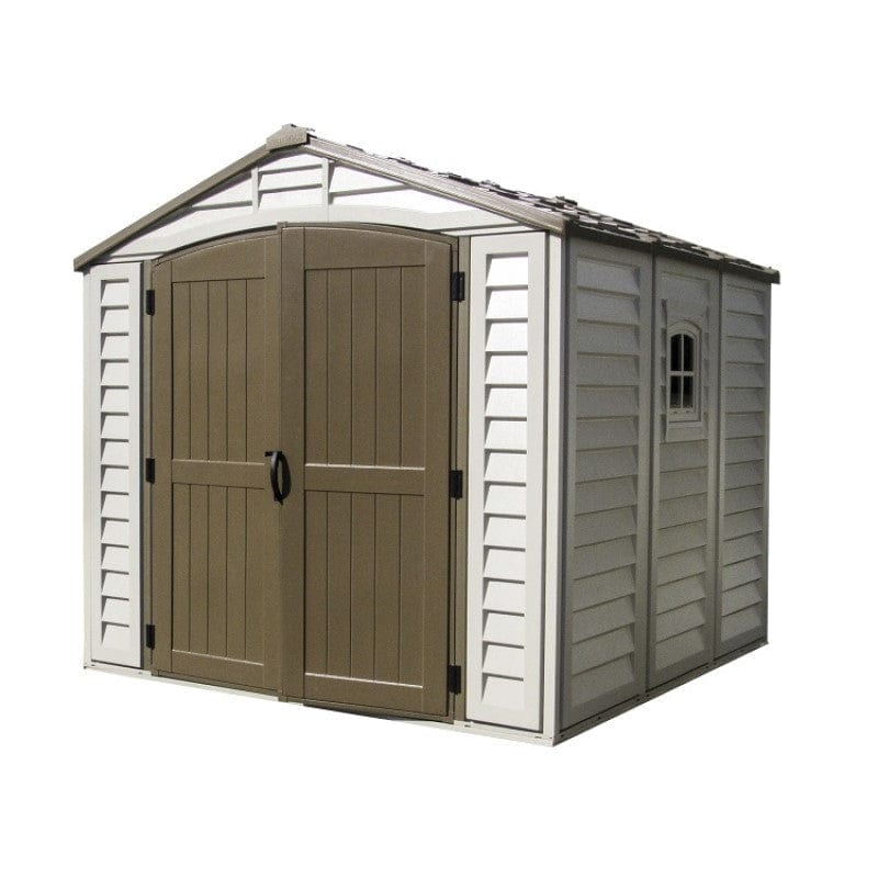 Duramax Vinyl Storage Shed Kit with Foundation DuraMax | Vinyl Storage Shed DuraPlus 8' x 8' x 6' with Foundation | Eastern States 30114_NJ