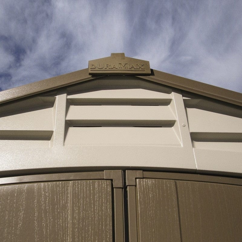 Duramax Vinyl Storage Shed Kit with Foundation DuraMax | Vinyl Storage Shed DuraPlus 8' x 8' x 6' with Foundation | Eastern States 30114_NJ