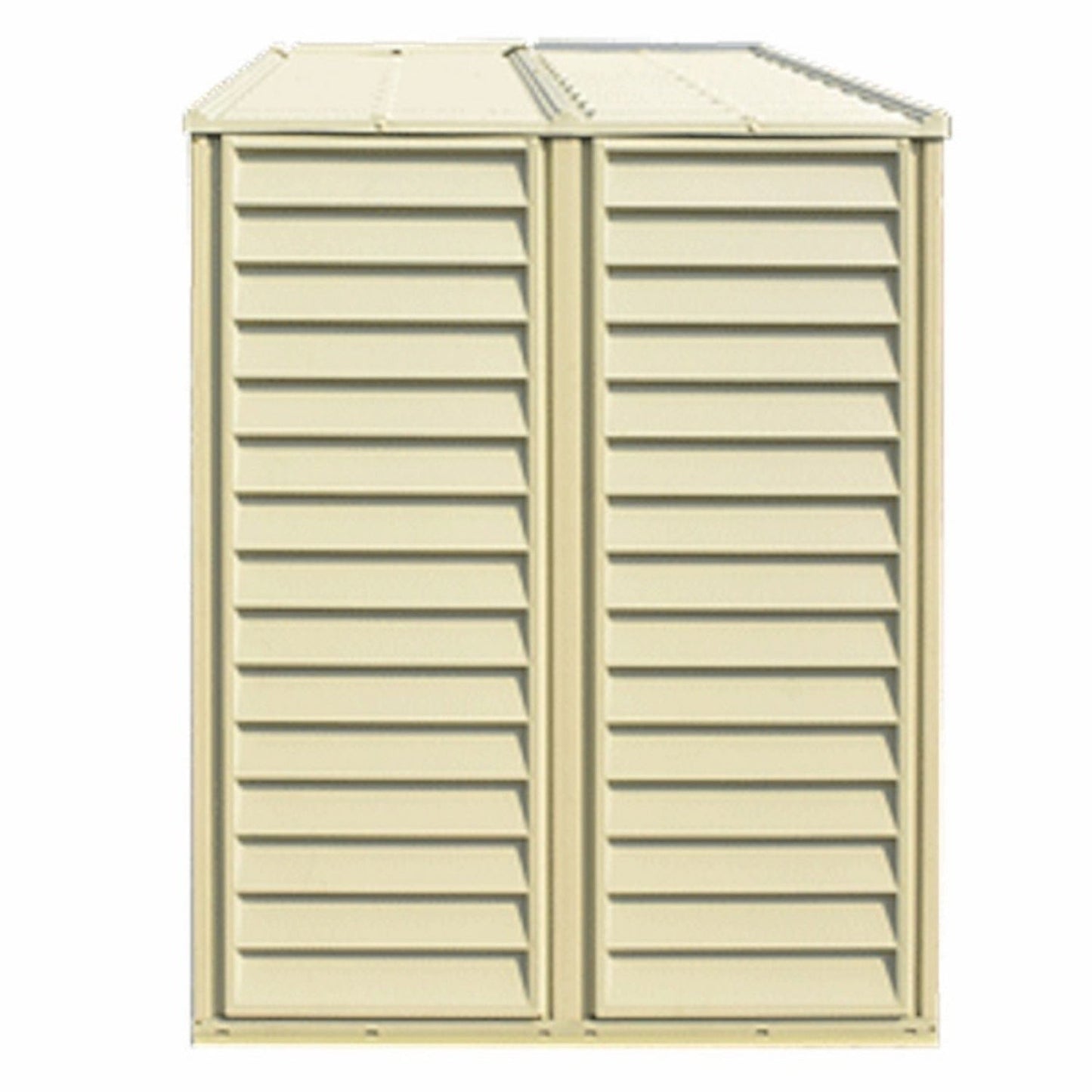 Duramax Vinyl Storage Shed Kit with Foundation DuraMax | Vinyl Storage Shed Woodbridge 10.5' x 5' x 6' with Foundation | Eastern States 00283_NJ