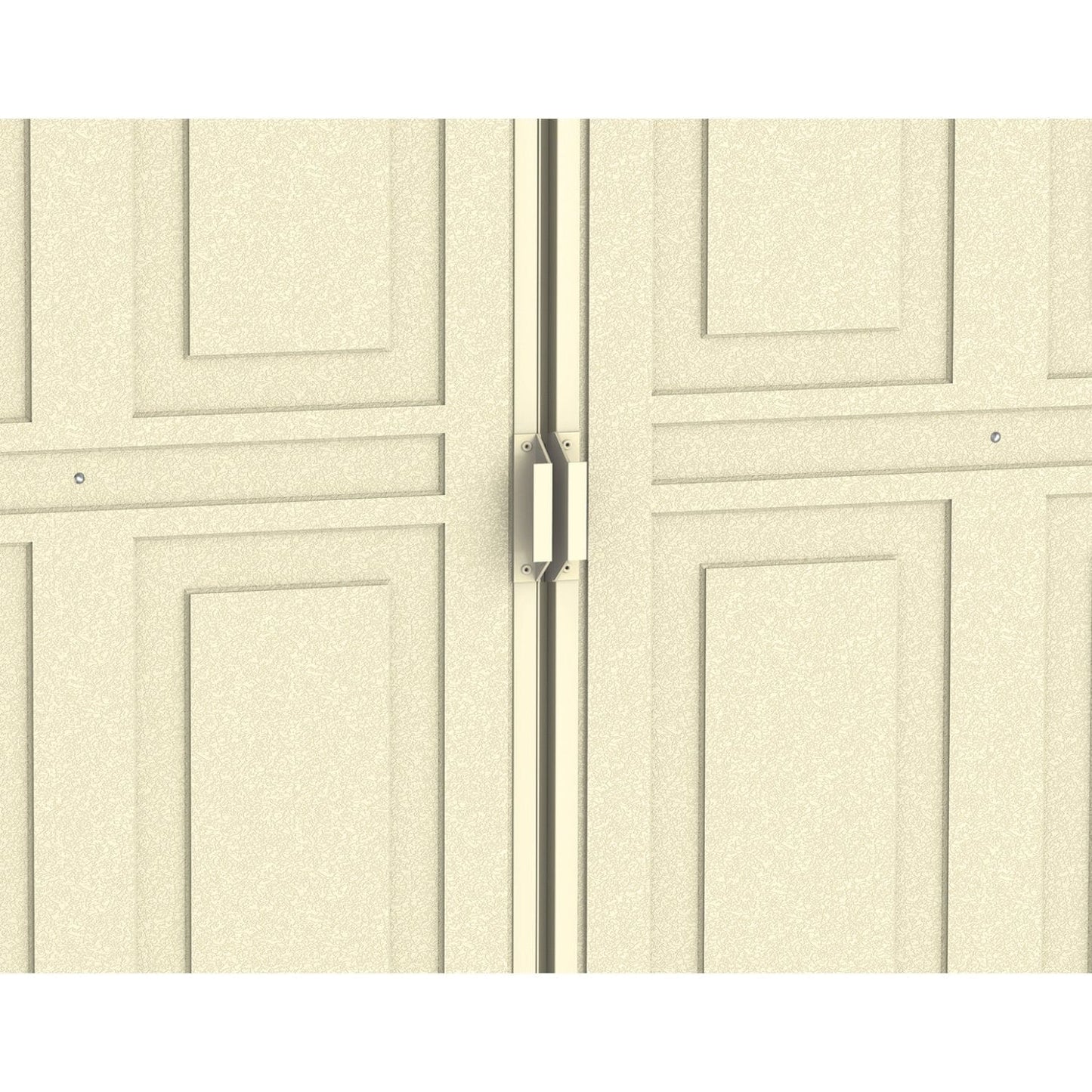 Duramax Vinyl Storage Shed Kit with Foundation DuraMax | Vinyl Storage Shed Woodbridge 10.5' x 5' x 6' with Foundation | Eastern States 00283_NJ