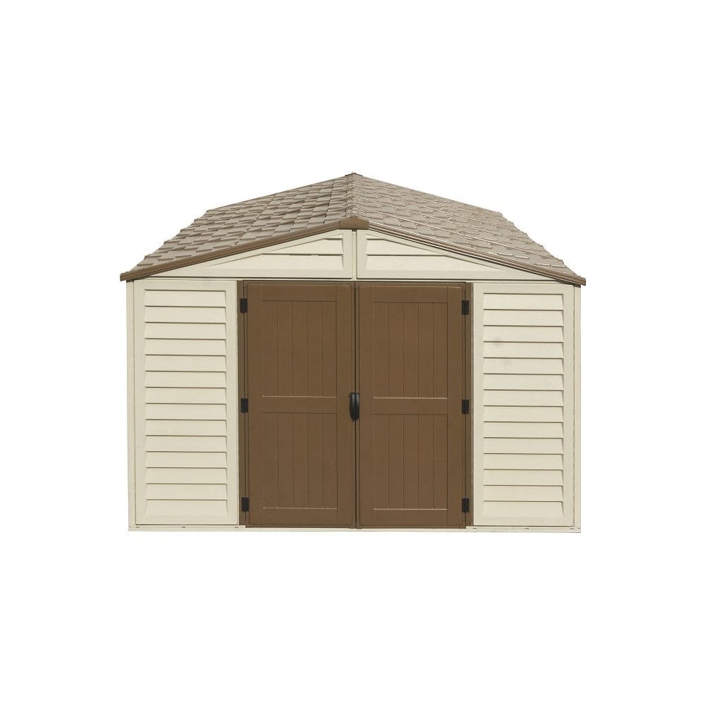Duramax Vinyl Storage Shed Kit with Foundation DuraMax | Vinyl Storage Shed Woodbridge Plus 10.5' x 13' x 6' with Foundation | Eastern States 40234_NJ