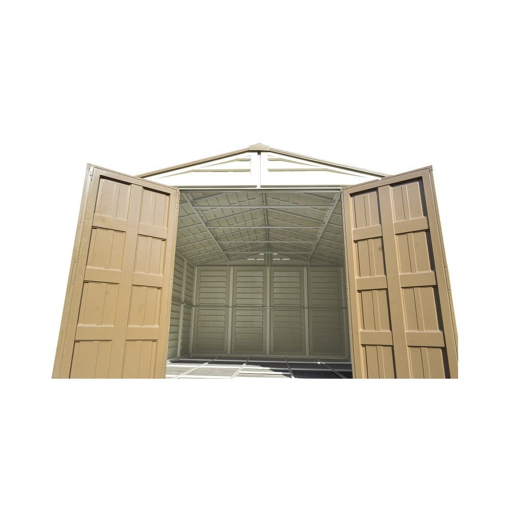 Duramax Vinyl Storage Shed Kit with Foundation DuraMax | Vinyl Storage Shed Woodbridge Plus 10.5' x 13' x 6' with Foundation | Eastern States 40234_NJ
