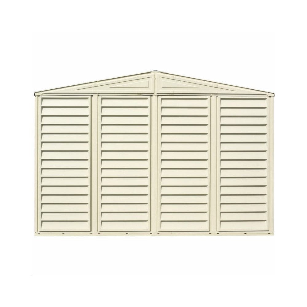 Duramax Vinyl Storage Shed Kit with Foundation DuraMax | Woodbridge SidePro Vinyl Storage Shed 10.5' x 3' with Foundation | Eastern States 98001_NJ