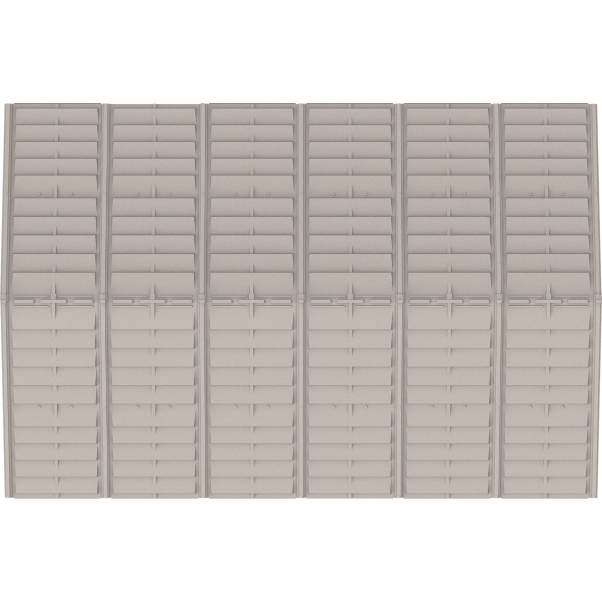 DuraMax | Woodbridge Vinyl Standalone Garage or Storage Building With Foundation Kit - 10.5 ft Wide