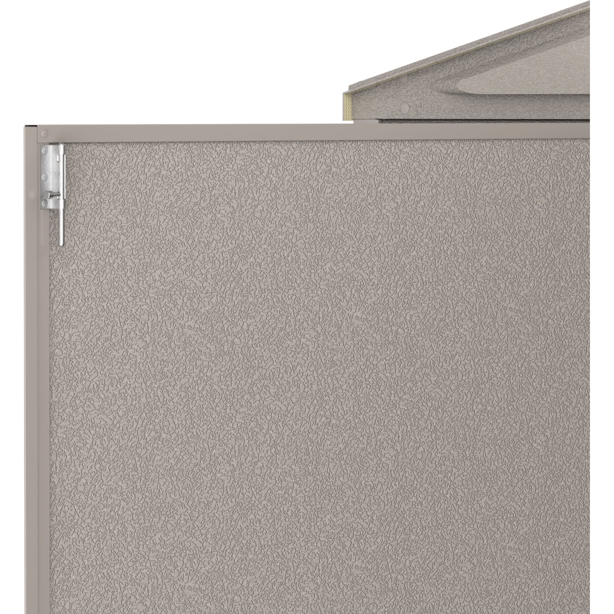 DuraMax | Woodbridge Vinyl Standalone Garage or Storage Building With Foundation Kit - 10.5 ft Wide