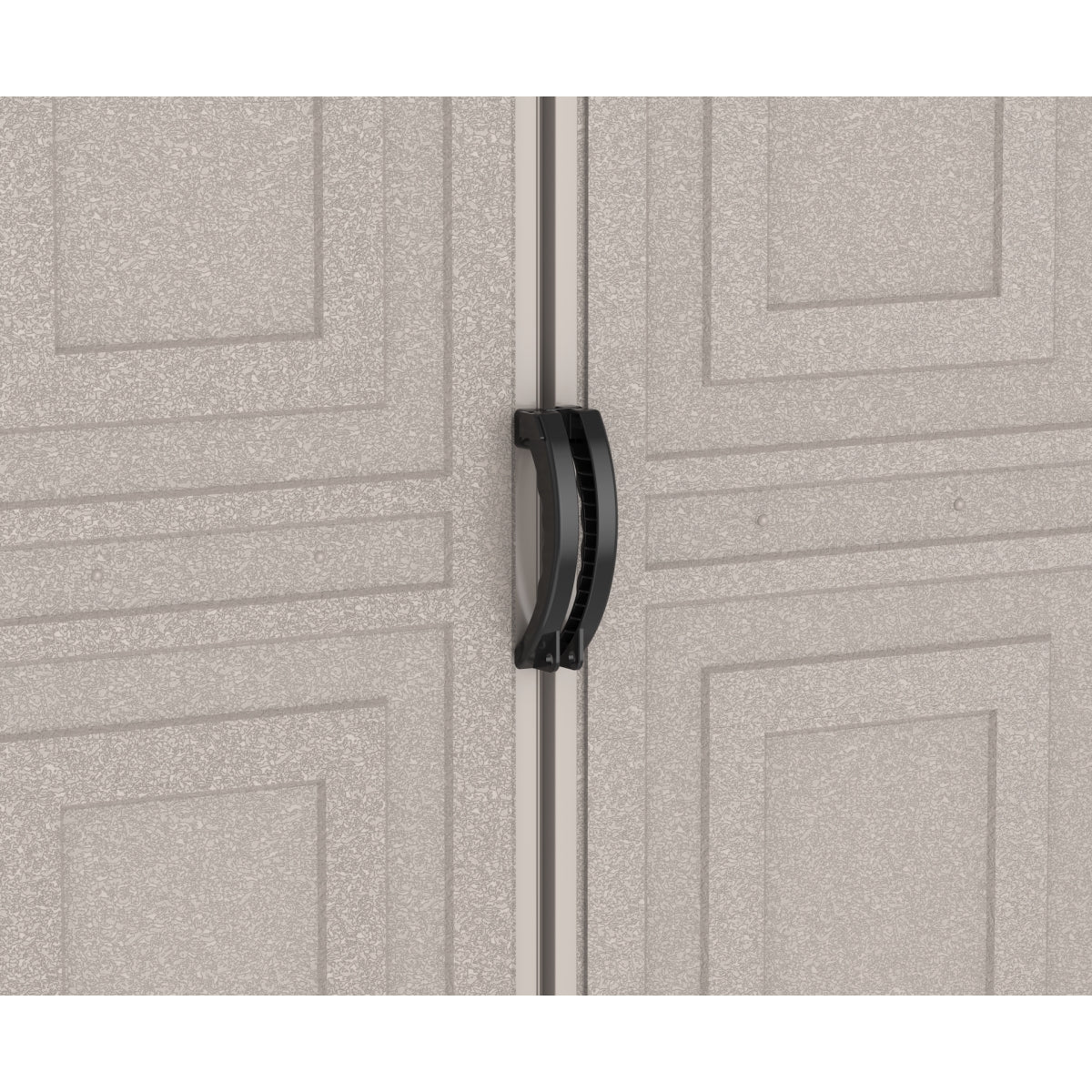 DuraMax | Woodbridge Vinyl Standalone Garage or Storage Building With Foundation Kit - 10.5 ft Wide