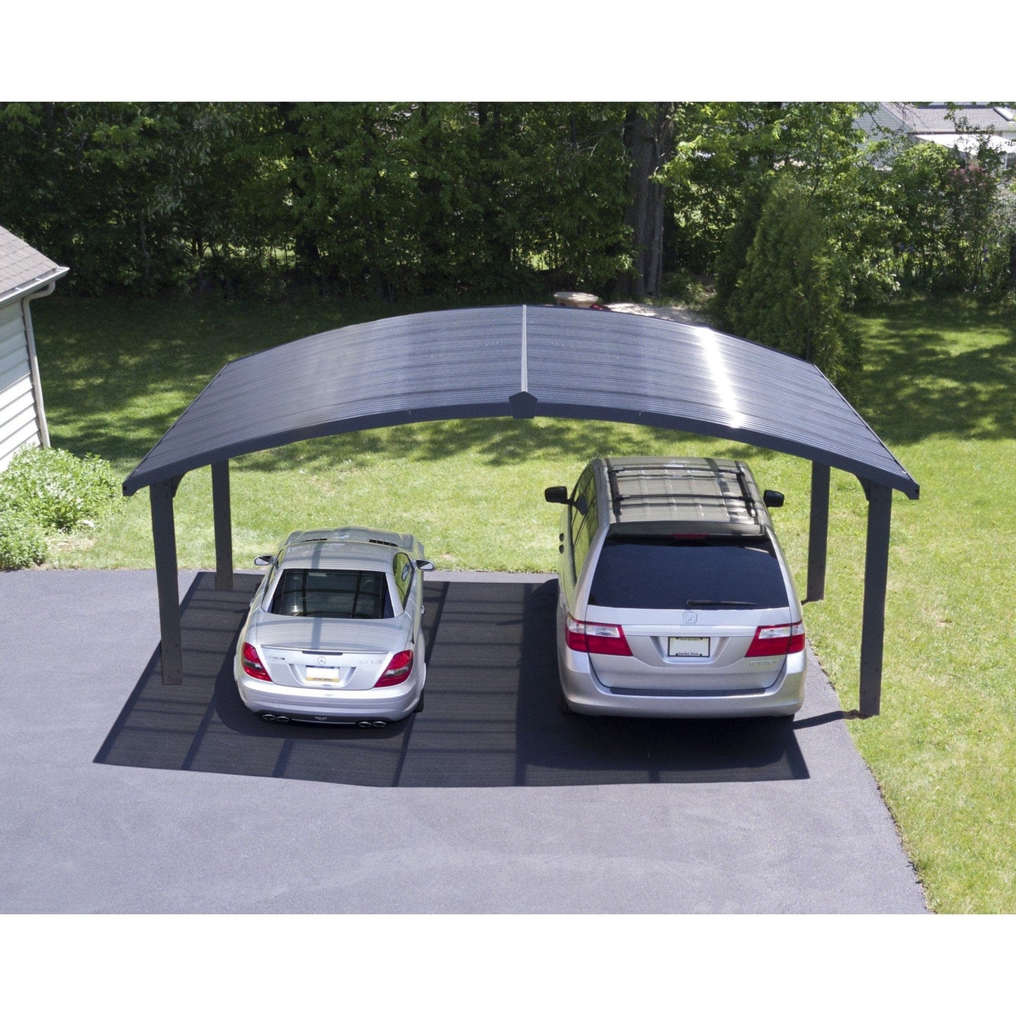 Palram - Canopia Arizona Double Carport - Arch - mygreenhousestore.com