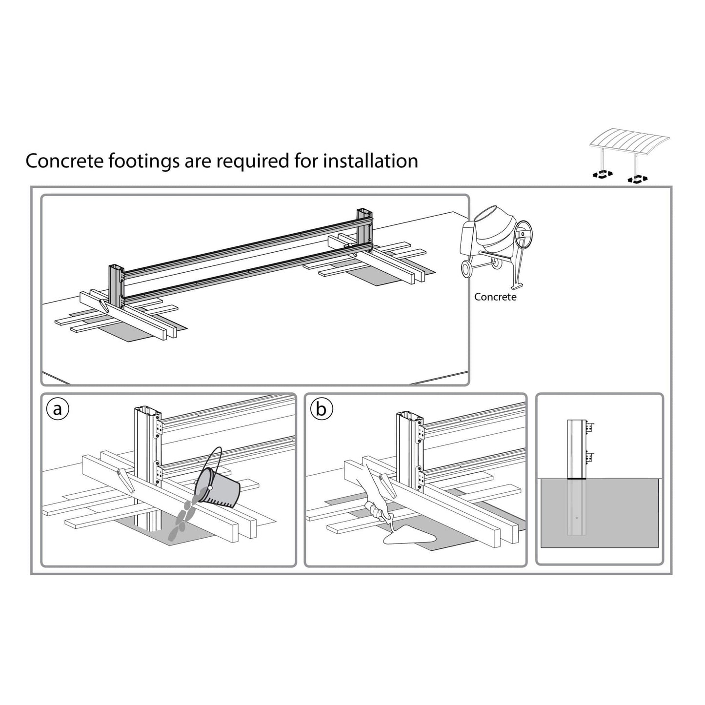 Palram - Canopia Arizona 5000 Carport - mygreenhousestore.com