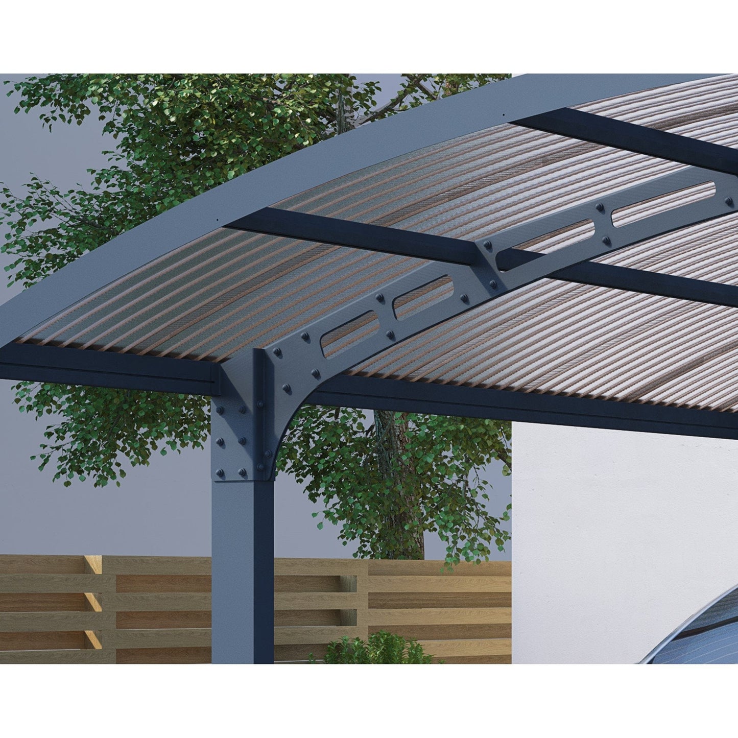 Palram - Canopia Arizona Double Carport - Wing - mygreenhousestore.com