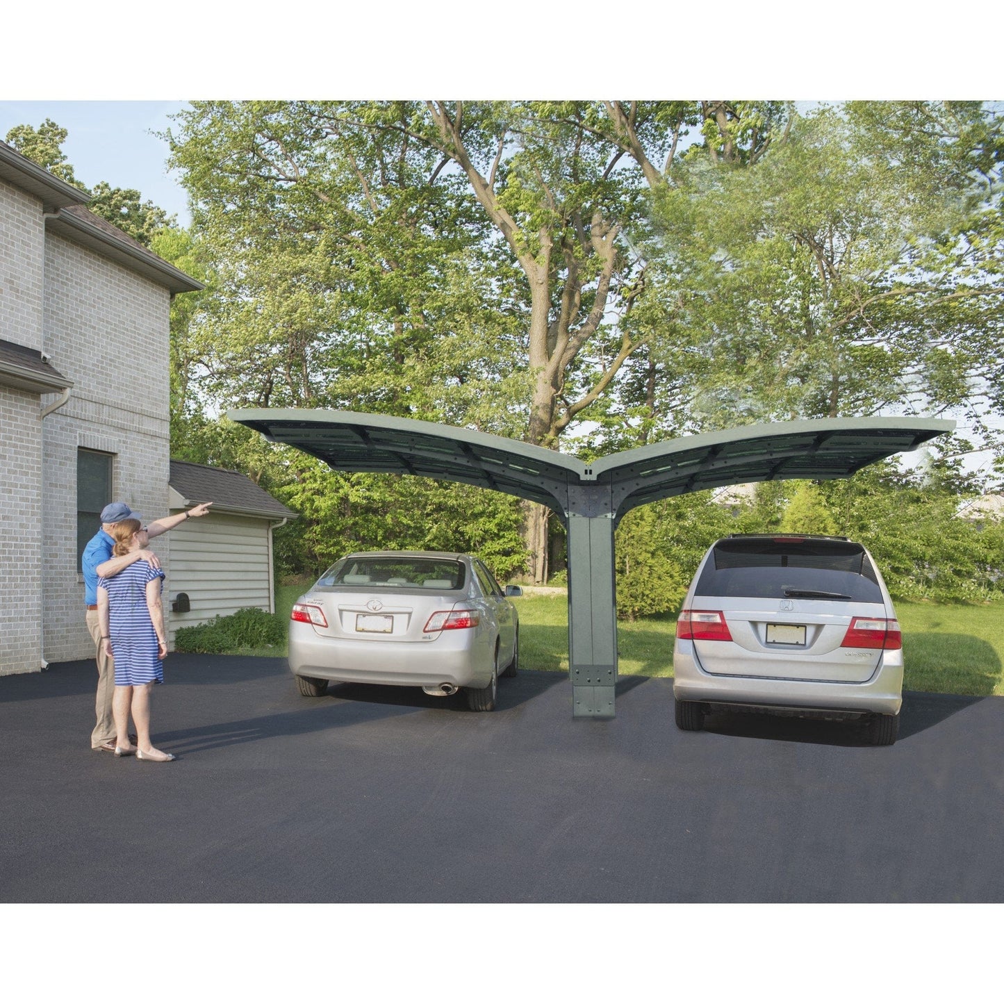 Palram - Canopia Arizona Double Carport - Wing - mygreenhousestore.com